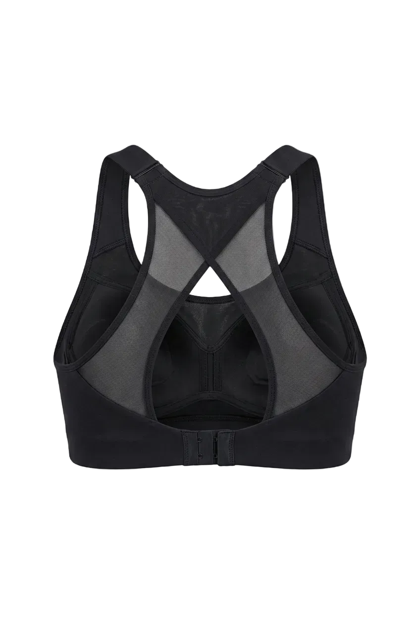 Recycled High-Impact Sports Bra + Silky Mesh Cooling Leggings