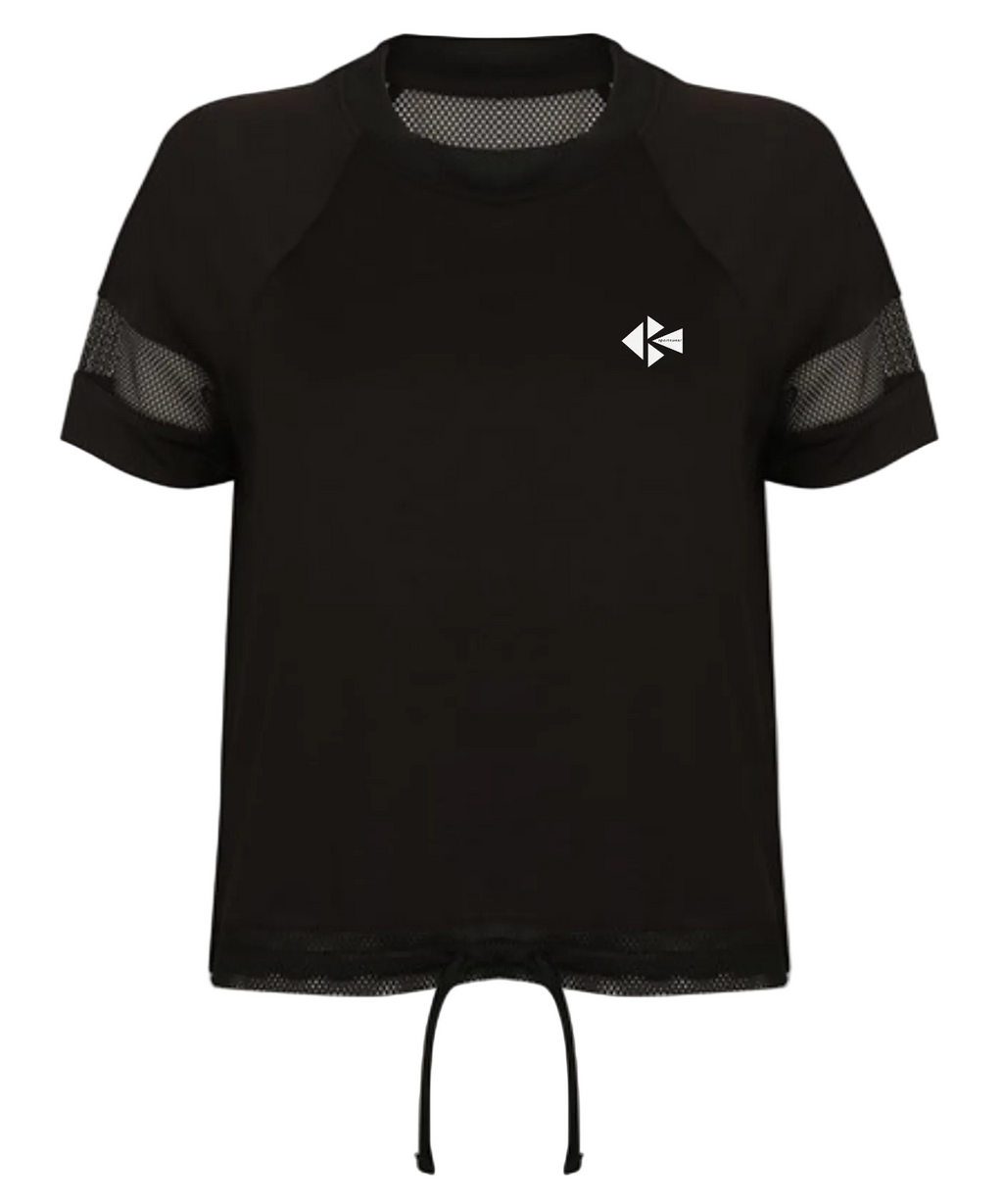 Mesh Over T-Shirt Drawstring AirFlow